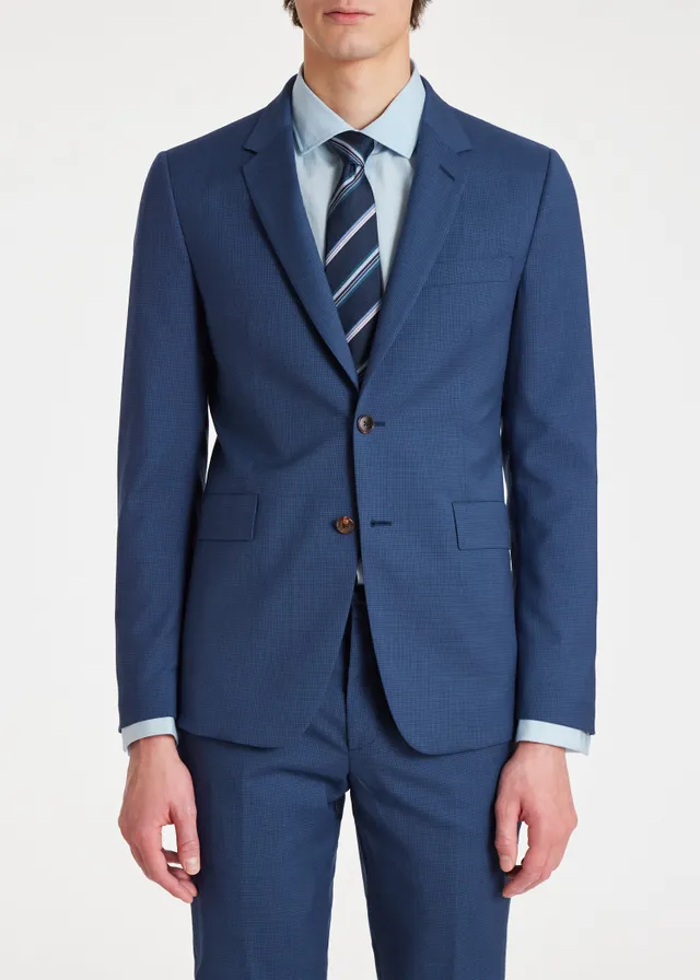 Howell Wool Stretch Blue Suit
