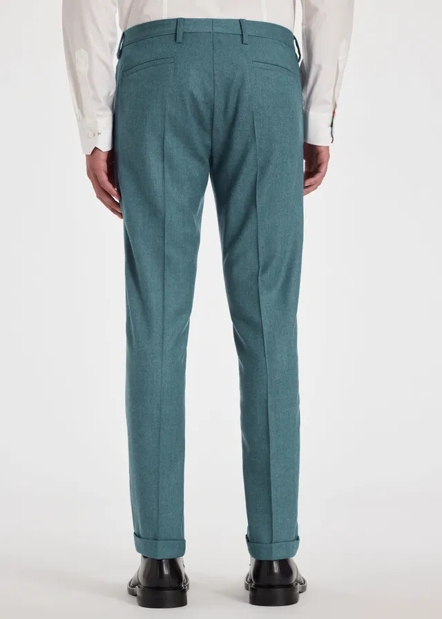 Paul Smith Pleated Linen Slim-leg Suit Trousers In Neutrals | ModeSens