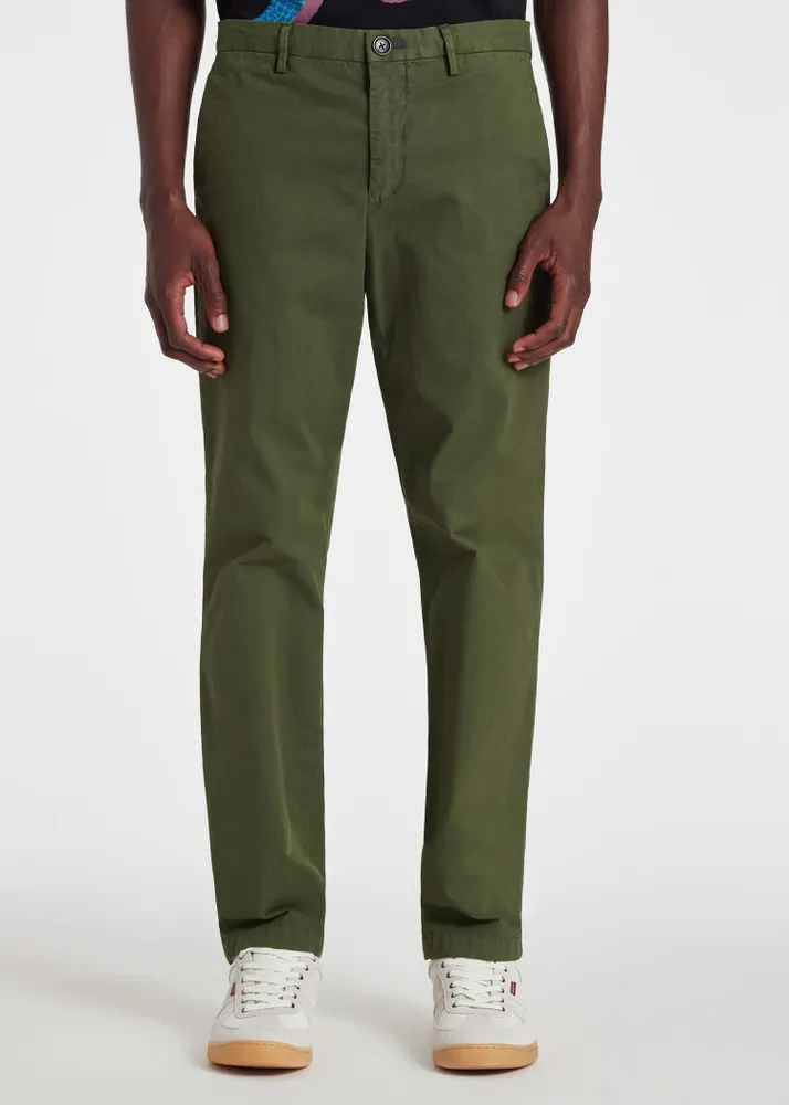 PAUL SMITH Straight-Leg Cotton-Twill Cargo Trousers for Men