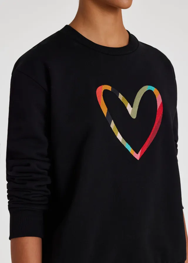 paul smith heart jumper