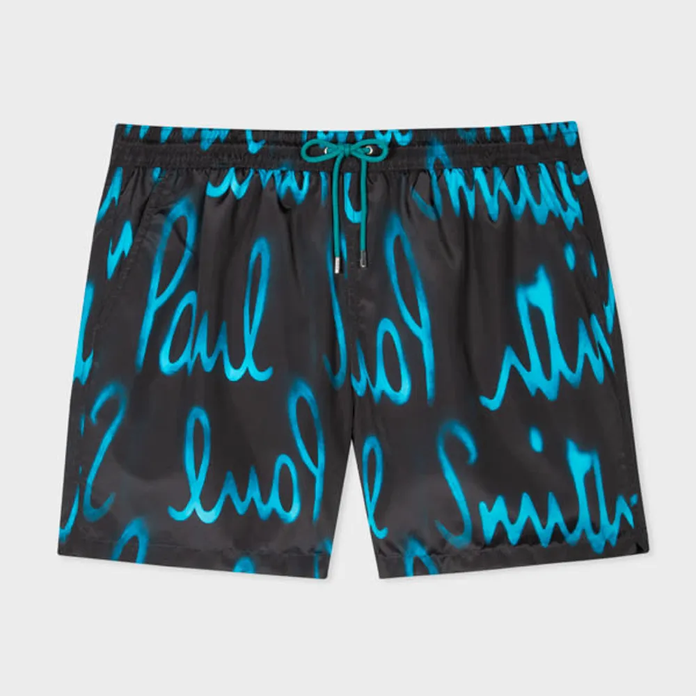 paul smith black shorts