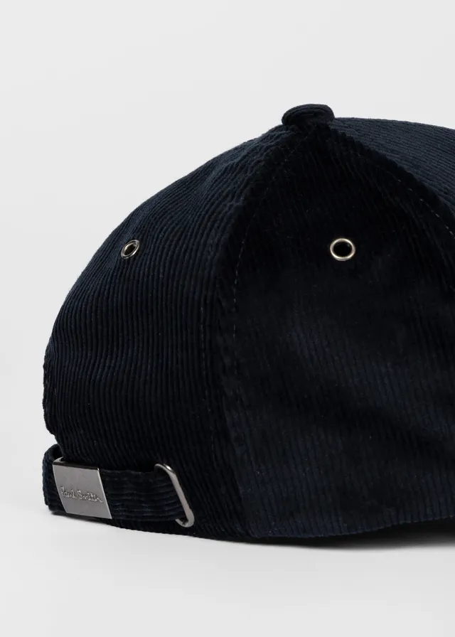 Carhartt Jockey Gorra Harlem Cap Corduroy Cotelé Negro