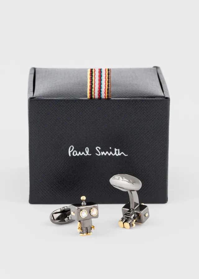 paul smith robot cufflinks