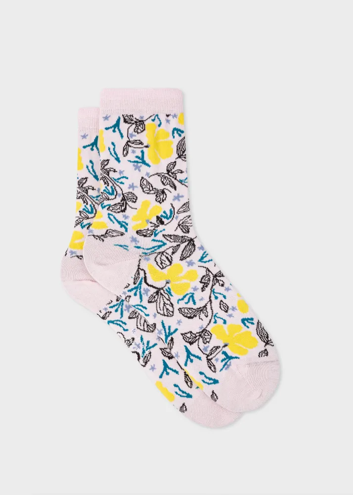 paul smith floral socks