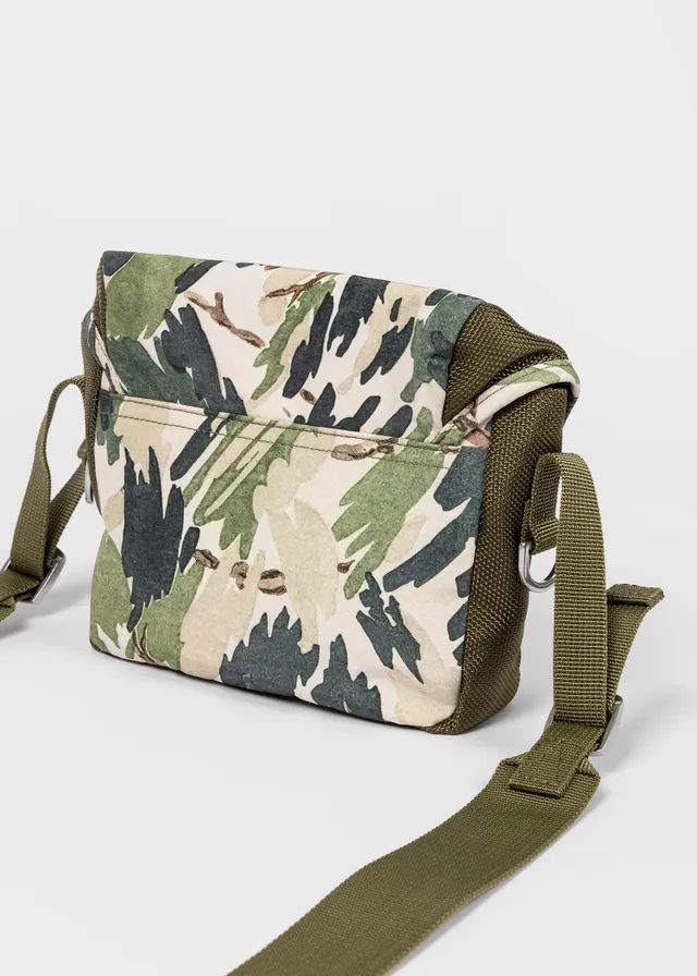 PS Paul Smith 'Leaf Camo' Cross-Body Bag