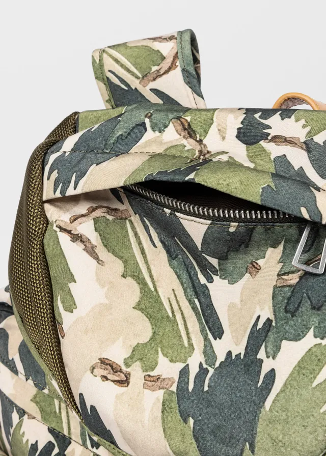 PS Paul Smith 'Leaf Camo' Cross-Body Bag