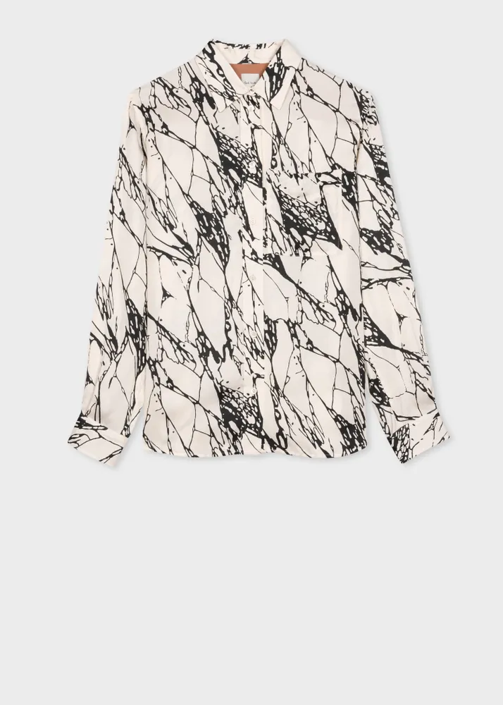 white marble shirt