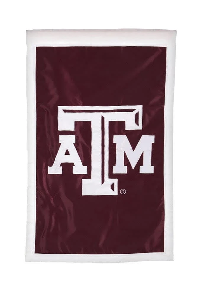 Texas A&M Aggies 28x44 Maroon Applique Sleeve Banner