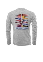 RALLY Grey Home Town Long Sleeve T Shirt