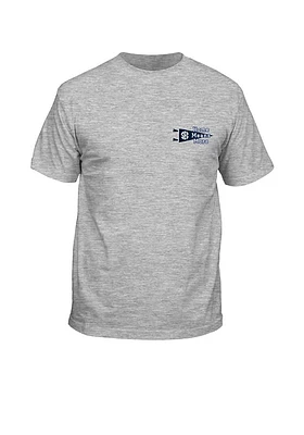 RALLY Grey Home Town Short Sleeve T Shirt