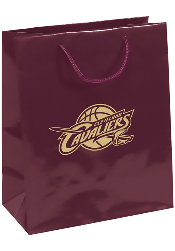 Cleveland Cavaliers Logo Medium Maroon Gift Bag