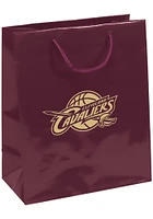 Cleveland Cavaliers Logo Medium Maroon Gift Bag