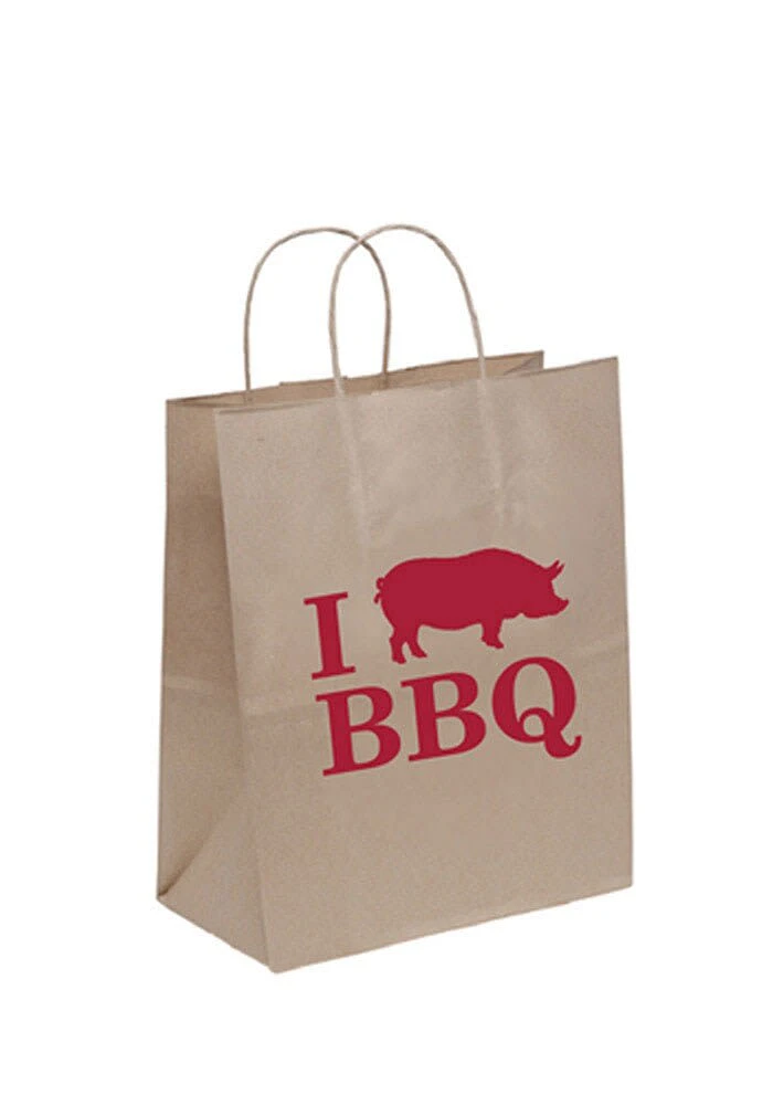 10x13 Brown Eco Brown Gift Bag
