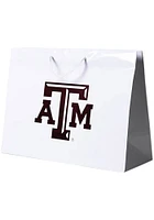 Texas A&M Aggies 16x12 White Large Metallic White Gift Bag