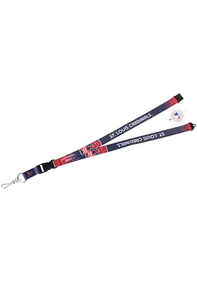 St Louis Cardinals Sugar Skull Lanyard