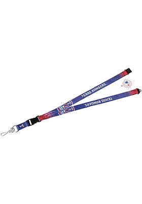 Texas Rangers Sugar Skull Lanyard