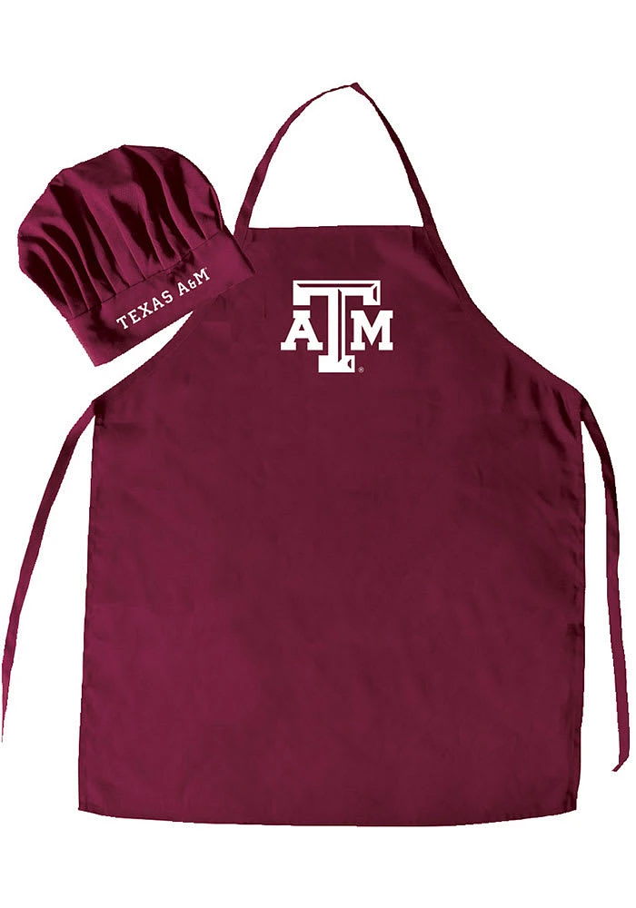 Texas A&M Aggies Hat and Apron Set BBQ Apron