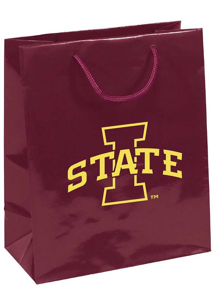 Iowa State Cyclones 10x12 Maroon Gift Bag
