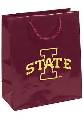 Iowa State Cyclones 10x12 Maroon Gift Bag