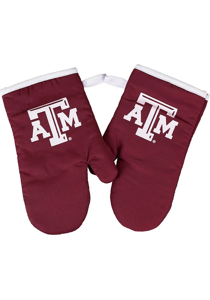 Texas A&M Aggies Pot Holder Set BBQ Grill Mitt