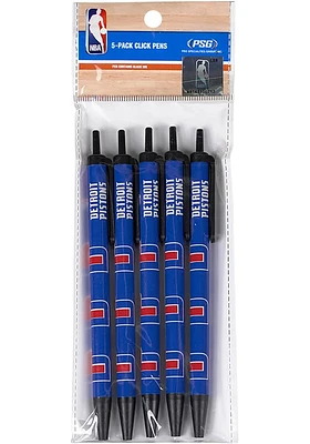 Detroit Pistons 5 Pack Pen