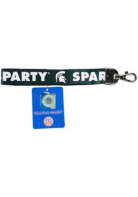Michigan State Spartans Mascot Slogan Lanyard