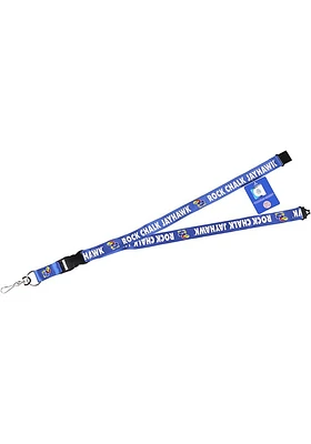 Kansas Jayhawks Slogan Lanyard