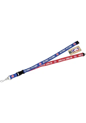Detroit Pistons Two Tone Lanyard