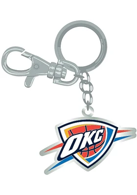 Oklahoma City Thunder Logo Graphic Keychain