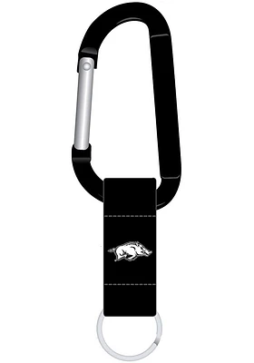 Arkansas Razorbacks Jumbo Blackout Carabiner Keychain - Red