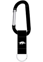 Arkansas Razorbacks Jumbo Blackout Carabiner Keychain - Red