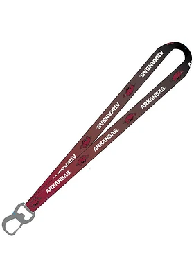 Arkansas Razorbacks Ombre Lanyard