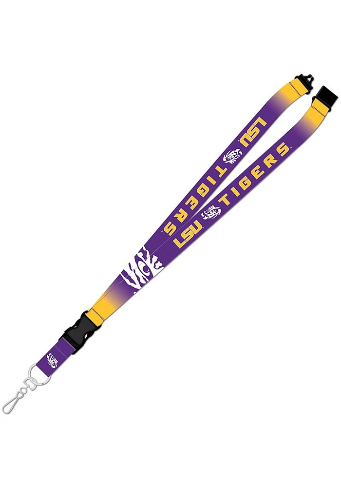LSU Tigers Crossover Lanyard