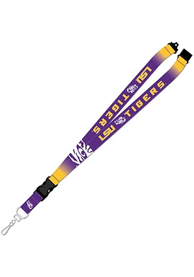 LSU Tigers Crossover Lanyard