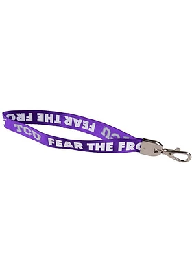 TCU Horned Frogs Wristlet Design Lanyard