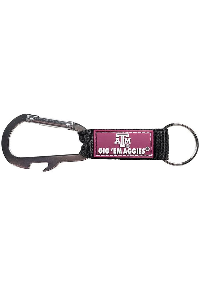 Texas A&M Aggies Slogan Carabiner Keychain
