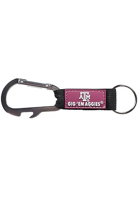 Texas A&M Aggies Slogan Carabiner Keychain