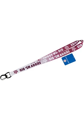 Texas A&M Aggies Ombre Lanyard - Maroon