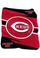 Cincinnati Reds Circle Raschel Blanket