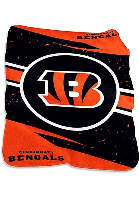 Cincinnati Bengals Circle Raschel Blanket