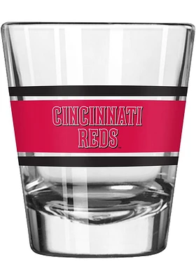 Cincinnati Reds 2oz Stripe Shot Glass