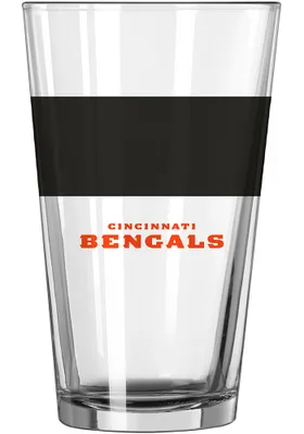 Cincinnati Bengals 16oz Colorblock Pint Glass