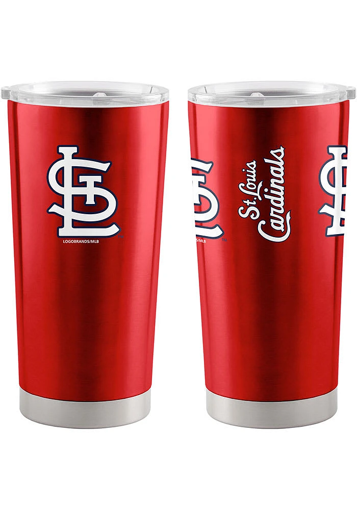 Logo Brands St Louis Cardinals 20oz Gameday Stainless Steel Tumbler - Red