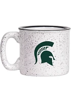 Michigan State Spartans Campfire Ceramic Mug - Green