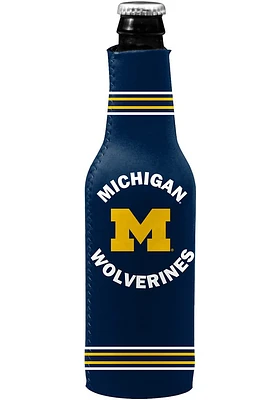 Logo Brands Michigan Wolverines 12oz Bottle Design Coolie