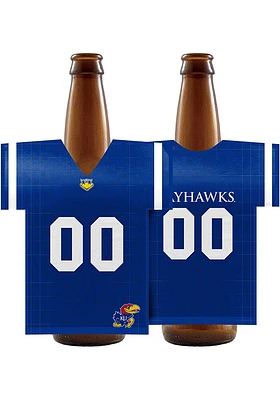 Logo Brands Kansas Jayhawks Jersey Bottle Coolie
