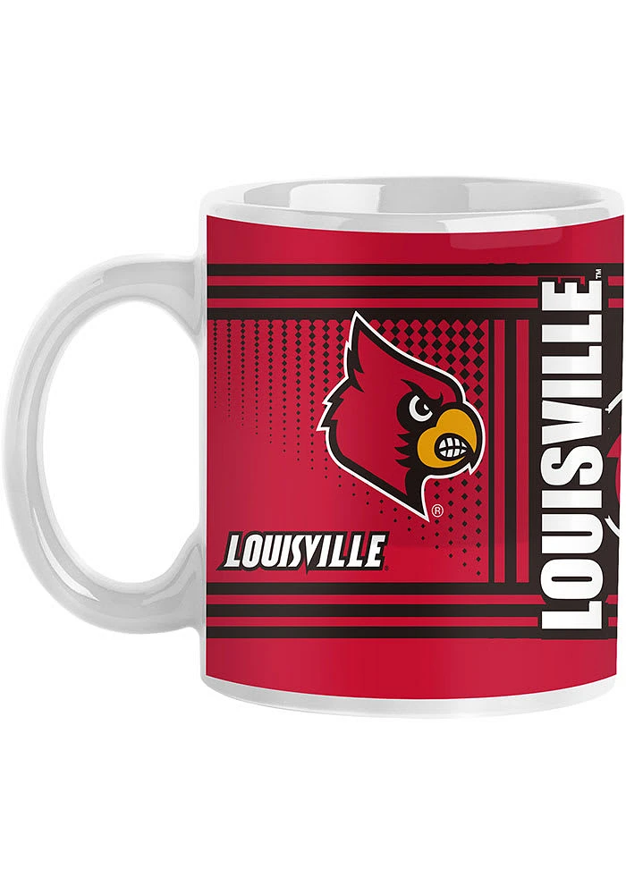Louisville Cardinals 11oz Hero Sublimated Ceramic Mug -