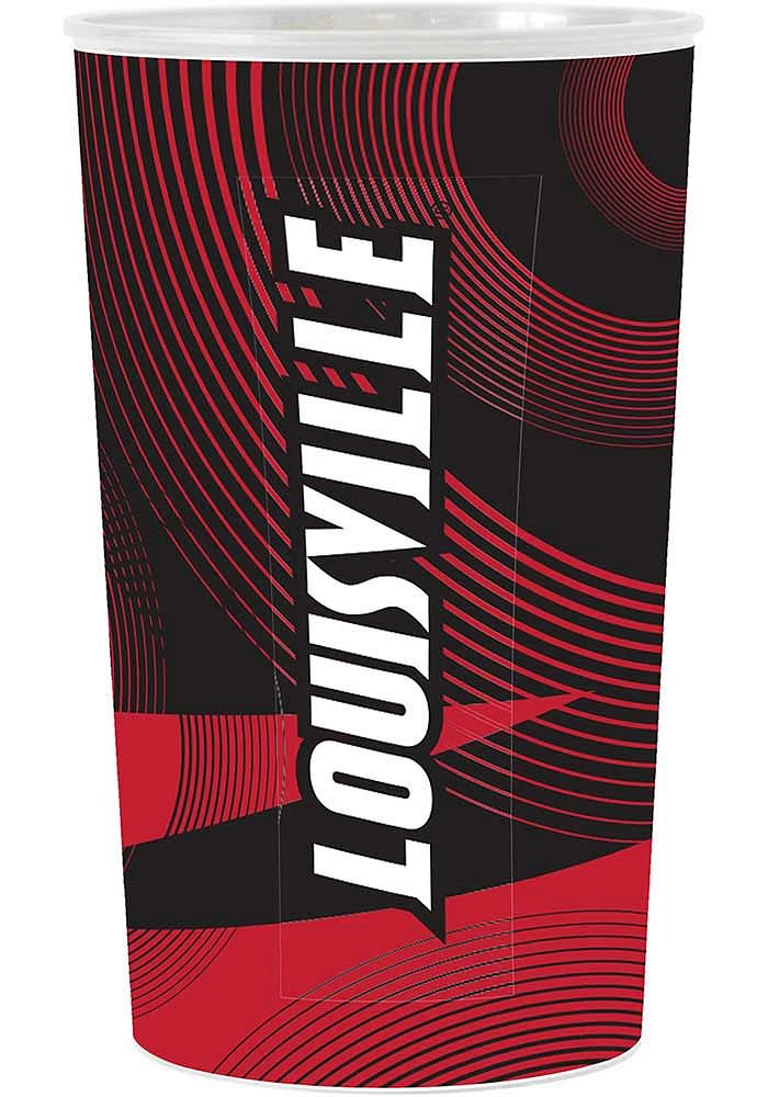 Louisville Cardinals 22oz Geometric Hardwall Stadium Cups