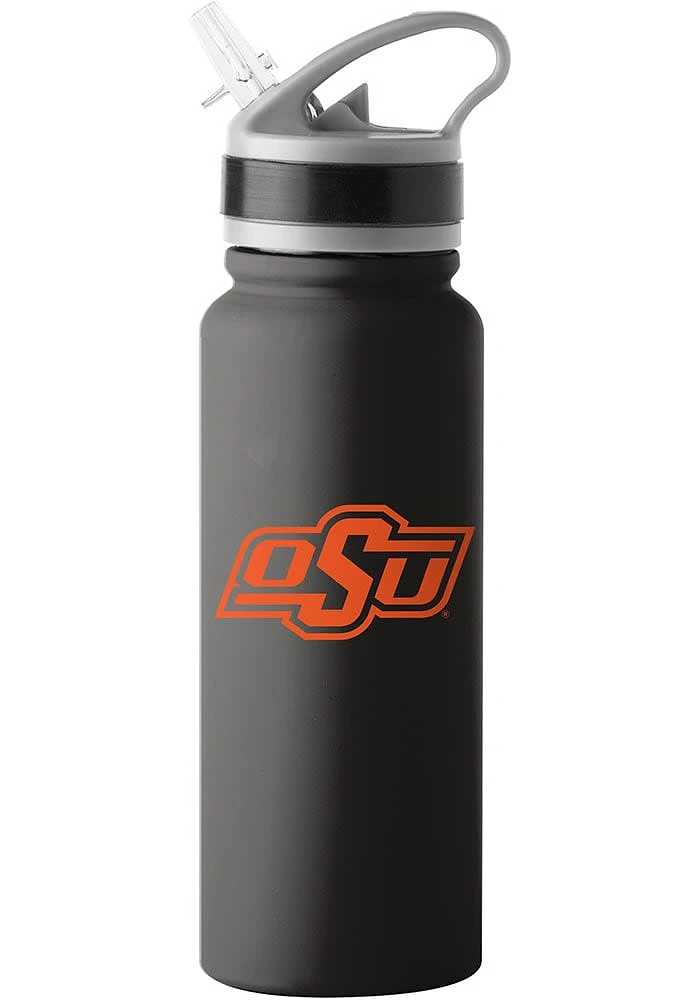 Oklahoma State Cowboys 25oz Logo Single Wall Flip Top Stainless Steel Bottle -
