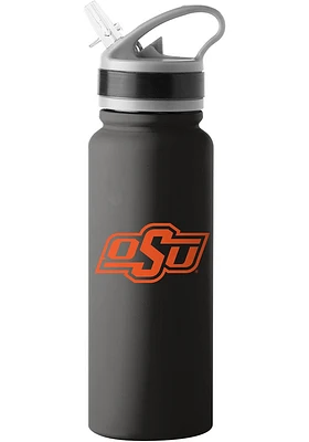 Oklahoma State Cowboys 25oz Logo Single Wall Flip Top Stainless Steel Bottle -